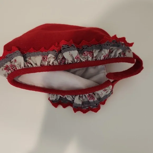 Dolce Petit Baby Dress with Matching Hat - Picture 5 of 7